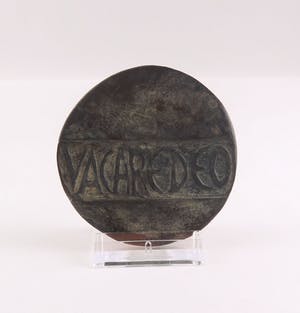Inka Klinckhard - Bronzen penning, Vacare deo kopen? Bied vanaf 75!