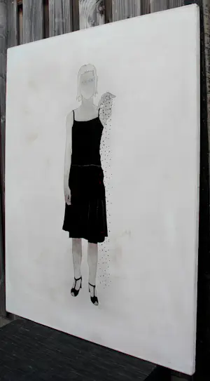 Yves Velter - Olieverf op doek: "Grouth" - 2007 (groot werk!) kopen? Bied vanaf 1750!