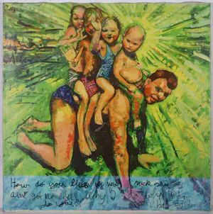 Jurriaan van Hall - Giclée op doek, 'How do you like my new suede shoe (...)' kopen? Bied vanaf 50!