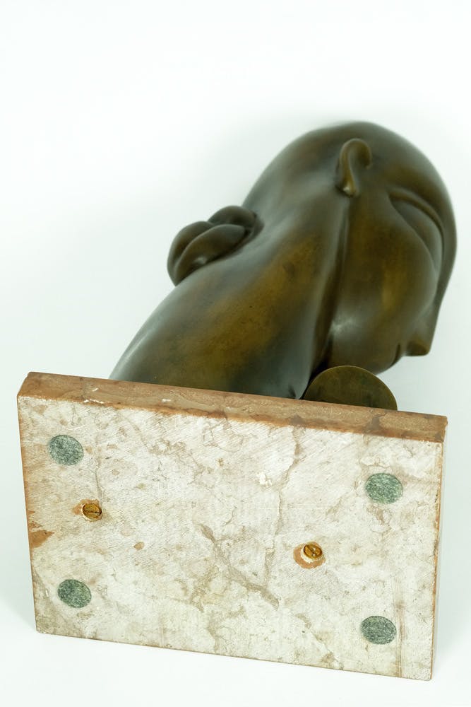 Constantin Brancusi - Bronzen beeld getiteld 'Mademoiselle Pogany II' kopen? Bied vanaf 1900!