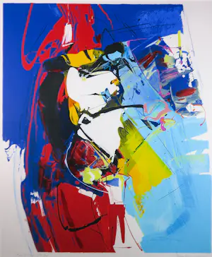 Frank Lejeune - Zeefdruk op papier, Touched with pitty (Zeer Groot) kopen? Bied vanaf 60!