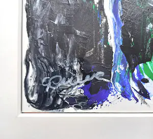 Gerriet Postma - Wie de liefde wil, krijgt ook de pijn (ingelijste gouache bij monografie) kopen? Bied vanaf 395!