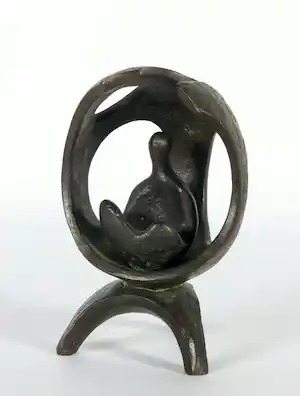 Ger van Iersel - Bronzen beeld, Alma Mater verkocht voor € 181!