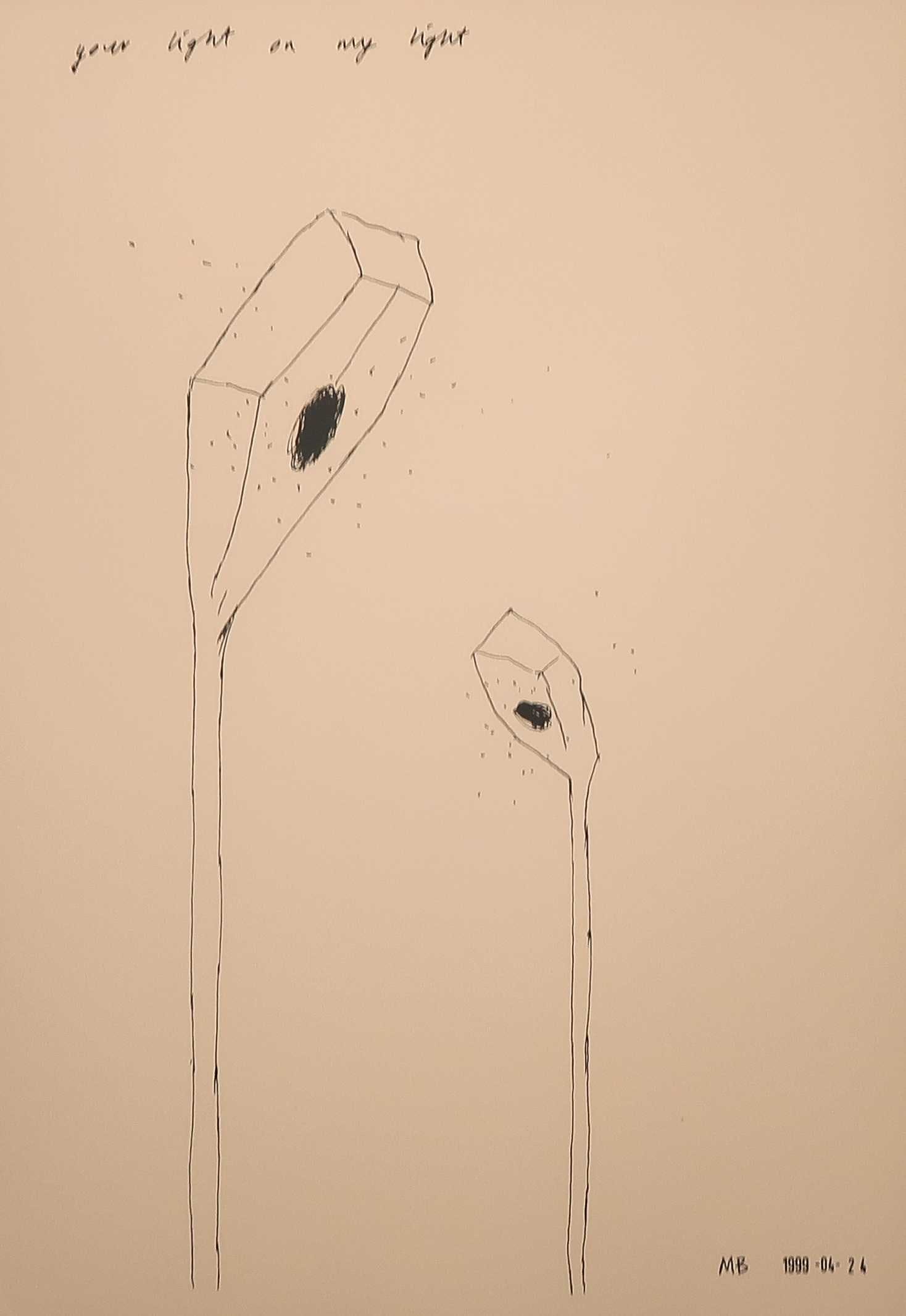Miroslaw Balka - Zeefdruk, Your light on my light kopen? Bied vanaf 180!