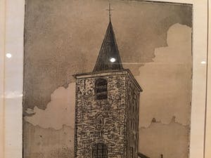 Niet of onleesbaar gesigneerd - Kerk van keerbergen kopen? Bied vanaf 1!