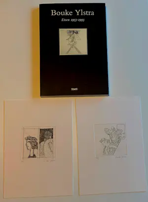 Bouke Ylstra - 2 etsen + boek- 1992 kopen? Bied vanaf 70!