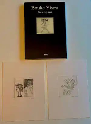 Bouke Ylstra - 2 etsen + boek- 1992 kopen? Bied vanaf 70!