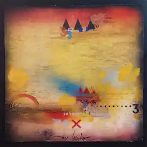 Theo Koster - Abstract werk kopen? Bied vanaf 300!