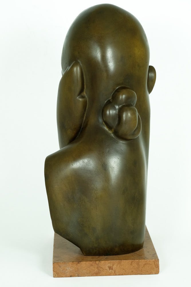Constantin Brancusi - Bronzen beeld getiteld 'Mademoiselle Pogany II' kopen? Bied vanaf 1900!