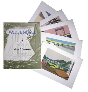 Lars Norrman - Portfolio met 5 litho's, VATTENFALL kopen? Bied vanaf 1!