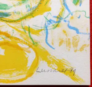 Paul de Lussanet - Hommage aan Cobra, litho kopen? Bied vanaf 60!