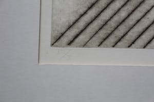 John Wortel - ets: geometrische compositie kopen? Bied vanaf 125!