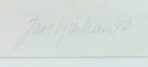 Jan Sierhuis - Kleuren ets, Zonder titel - Ingelijst (Groot) kopen? Bied vanaf 50!