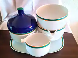 Rosenthal - Geschirr Set 5teilig Studio Line Plus Plural Design Rolf Karnagel 70er Jahre kopen? Bied vanaf 30!