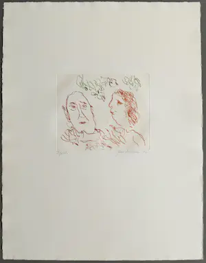 Jan Sierhuis - gesigneerde ets kopen? Bied vanaf 59!
