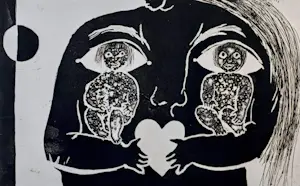 Ans Wortel - Natuurlijk gun ik iedereen…, aquatint ets kopen? Bied vanaf 55!