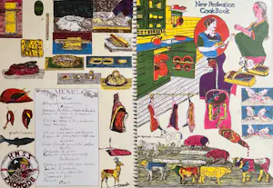 Jacqueline de Jong - Gesigneerde litho - "New Perfection Cookbook" - 180/190 - 1975 kopen? Bied vanaf 85!