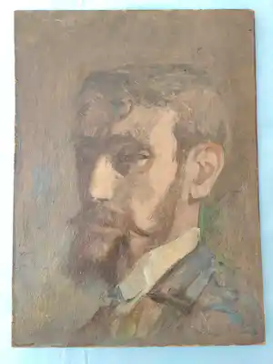 Hendrik W.N. Volmar - Zelfportret Hendrik Volmar kopen? Bied vanaf 75!