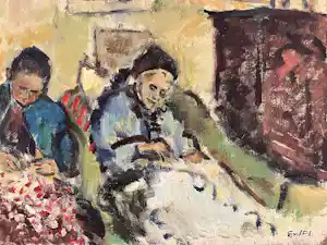 Else van der Feer Lader-Lohmann - INTERIEUR verkocht voor € 310!