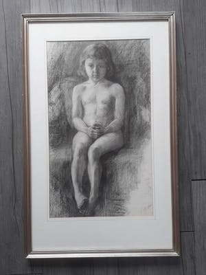 Niet of onleesbaar gesigneerd - P de Klercq (1877) in verso. kopen? Bied vanaf 1!