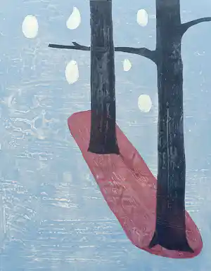 Margot de Jager - Bomen, aluminiumprint (kleine oplage) verkocht voor € 35!