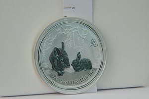 2424 - Puur Zilver 1$ Australia Elizabeth II Munt - Year of the Rabbit -2011 kopen? Bied vanaf 20!