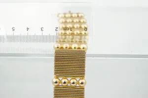 Bijzondere 18 karaats gouden unisex "Milanese" schakel armband - ZWAAR! (67gr) kopen? Bied vanaf 1860!