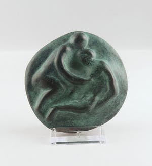 Inka Klinckhard - Bronzen penning, Helpen kopen? Bied vanaf 75!
