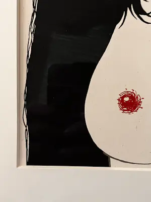 Felix Labisse - "Les Promesses d'un Visage" Kleurenlitho uit de reeks "Les Fleurs du mal" 1975 kopen? Bied vanaf 189!