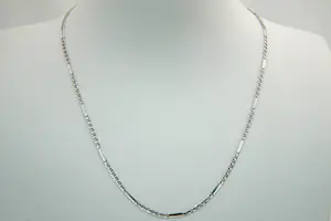 52 - 14 karaat wit gouden collier kopen? Bied vanaf 200!