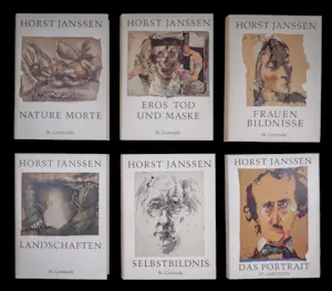 Horst Janssen - Lot van 6 boeken waarvan 5 handgesigneerd! kopen? Bied vanaf 1!