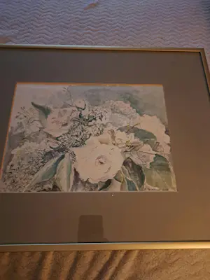 Joanna Hermine Fernhout - Originele aquarel Bloemenstilleven kopen? Bied vanaf 50!