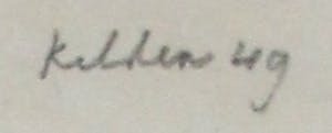 Toon Kelder - inkttekening - 1949 kopen? Bied vanaf 99!