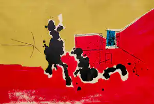 Constant - Japanese Love Call, litho (netjes ingelijst) verkocht voor € 365!