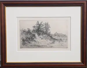 Willem Minderman - Koepel Scheveningen vanuit de duinen kopen? Bied vanaf 60!