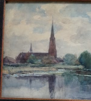 Johannes Josseaud - Kerk aan vaart kopen? Bied vanaf 80!