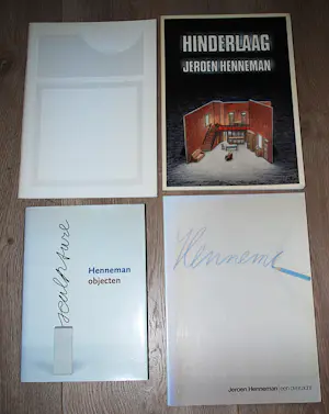 Jeroen Henneman - 4 boeken/gidsen & gratis groot ingelijst werk kopen? Bied vanaf 40!