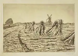 Elisabeth Adriani-Hovy - Korenveld bij Lochem verkocht voor € 45!