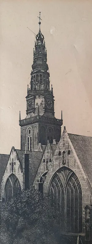 Niet of onleesbaar gesigneerd - Oude kerk in Amsterdam kopen? Bied vanaf 1!