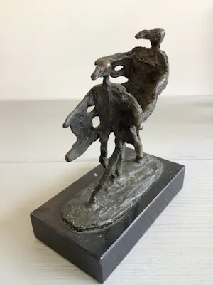 Bernadette Leijdekkers - Sculptuur “ De wind mee hebben “ kopen? Bied vanaf 59!