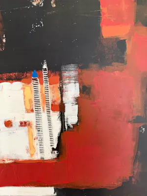 Marinel Vieleers - Abstract met torens kopen? Bied vanaf 800!