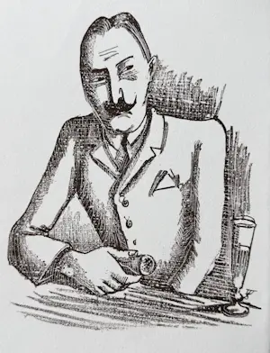August Wilhelm Dressler - Porträt eines Mannes mit Absinthglas, Or.-Lithographie 1967 kopen? Bied vanaf 50!