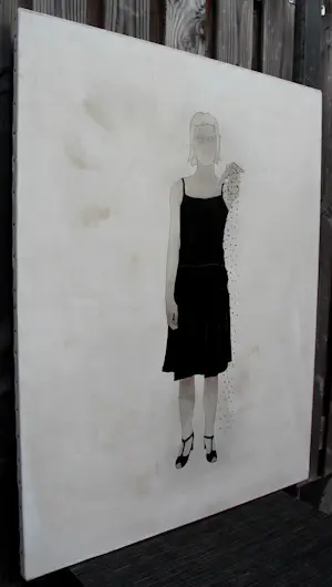 Yves Velter - Olieverf op doek: "Grouth" - 2007 (groot werk!) kopen? Bied vanaf 1750!