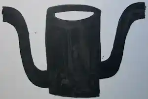 Klaas Gubbels - Litho: "Januskan" - 2004 (zeer groot!) kopen? Bied vanaf 750!