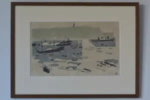 Otto B. de Kat - Havenlandschap kopen? Bied vanaf 160!