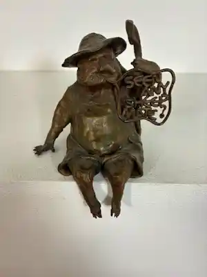 Brian Engris - Zwaar Bronzen Beeld kopen? Bied vanaf 250!