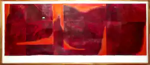 Margot de Jager - A heap of broken images, where the sun beats - ZEER GROOT - 107-B verkocht voor € 62!