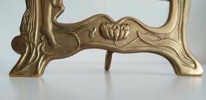 Brons (Onbekend) - sierlijke art nouveau (foto) lijst kopen? Bied vanaf 45!