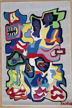 Roja Ting - Limited Edition Art Rug 3/8 kopen? Bied vanaf 915!