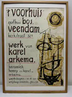 Karel Arkema - Collage - Karel en Henny Arkema - Groninger Ploeg kopen? Bied vanaf 250!
